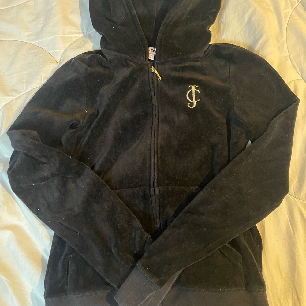Juicy Couture velour zip up